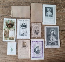 Lot de 10 Images Pieuses