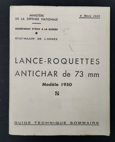Notice manuel lance roquette - notice, lance-roquette