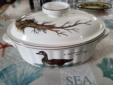 Cocotte Terrine Villeroy / boch Vilbofour Paradisio Le Petit canard brun & blanc