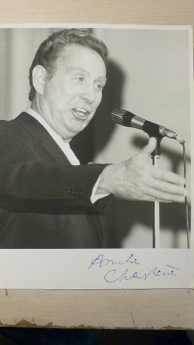 Autographe original signed - original, du