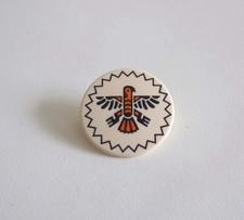 PLAYMOBIL (E172) INDIENS - Bouclier Rond à Motifs avec Aigle 3028 3250 3870 4072