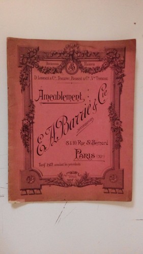 Ancien catalogue ameublement - catalogue,