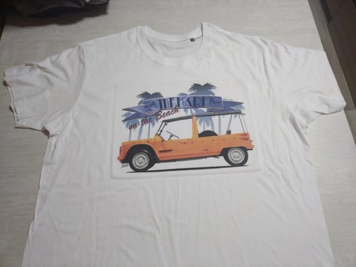 Citroën méhari orange tee - orange,
