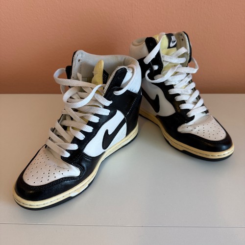 Nike dunk sky black - hi, white