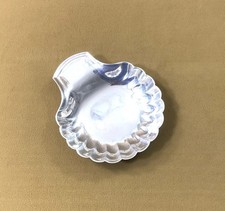 beurrier / coupe à glace sorbet CHRISTOFLE métal argenté COQUILLE SAINT JACQUES