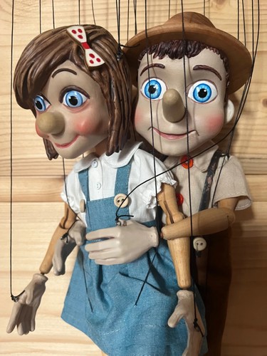Marionnette pinocchio - marionnette, +