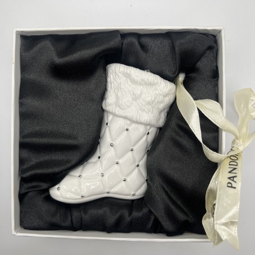 Pandora white stocking with - pandora,