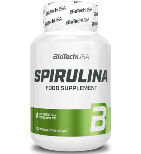 Biotech spirulina 100 tab - spirulina,