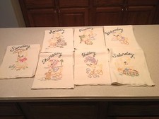 Vintage Embroidered Dish