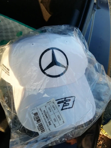 Casquette blanche mercedes - blanche, f1