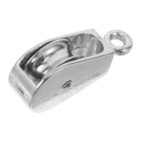 Poulie alliage zinc fixe - zinc,