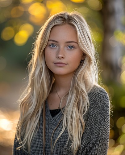 8x10 elegant female portrait - 8x10,