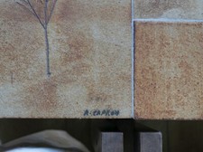 Table basse rectangulaire en