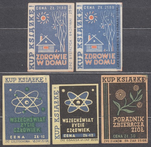 Set pologne 1957 - set, matchbox