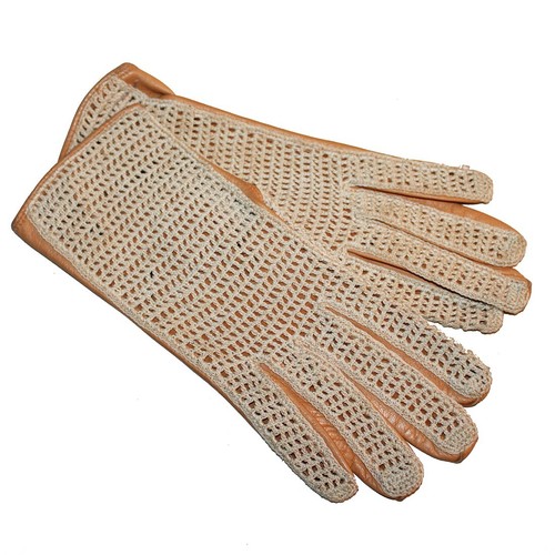 Ancienne paire gants en - de,