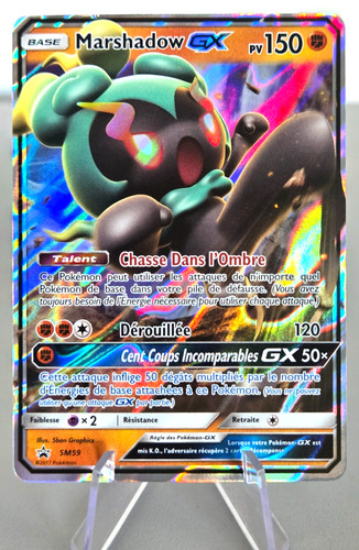 Carte pokémon marshadow - carte,
