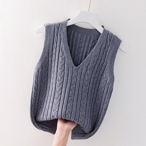 Gilet pull sans manches - pull, maille