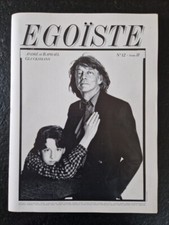Revue Egoiste n°12 Tome 2 André et Raphael Glucksmann magazine
