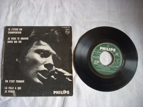 Tours vinyl hallyday - 45,