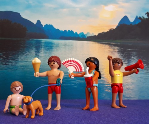 Playmobil plage vacances beach - plage,