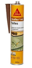 Mastic colle souple SIKA pour tuiles Sikaflex 145 couleur rouge tuile terre cuit