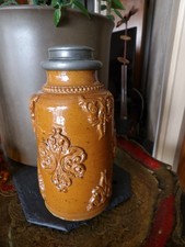 pot à tabac en grès vernissé du beauvaisis - 19 ème siècle