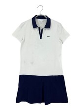 LACOSTE ROLAND GARROS Polo Tennis Robe Fille Taille 16 J. (165)