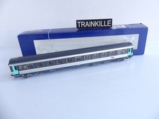 45754 ROCO HO VOITURE VOYAGEURS 2E CL TYPE CORAIL PLUS LOGO CARMILLON