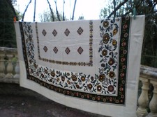 nappe rectangulaire vintage en