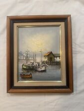 Tableau Peinture À L’huile W. Jones