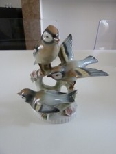 Oiseaux anciens porcelaine