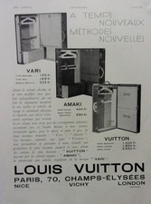 PUBLICITE ANCIENNE     malles