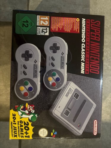 Nintendo super nes mini - super,
