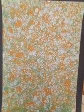 Papier marbré à la cuve de