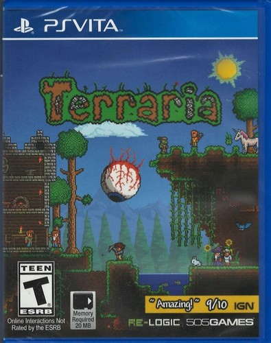 Terraria playstation vita - terraria,