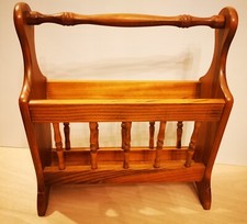 porte revues bois vintage 