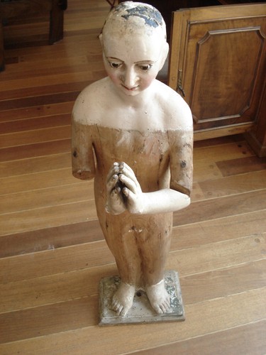 Superbe rare vierge xviiie - superbe,