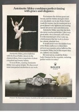 ROLEX Publicité Montre Lady