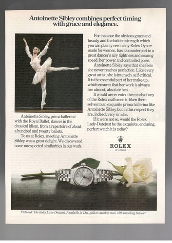 Rolex publicité montre lady - montre,