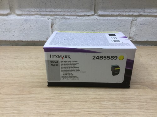 Toner jaune origine lexmark - toner,