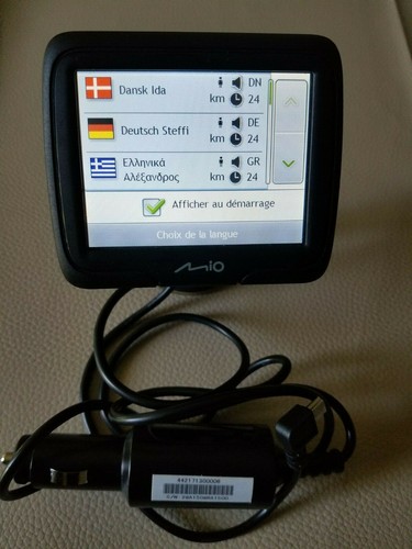 Gps mio model n254 mitac - gps,