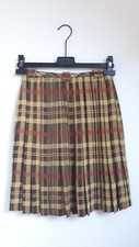 jupe Kilt Christian Lacroix , 100% soie, taille 36 couleur automne, état  neuf
