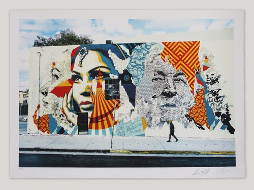 Shepard fairey vhils - fairey, &