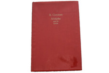 CONSTANT Benjamin titre ADOLPHE suivi de Cécile édition 1968