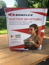 Bowflex SelectTech 840 Kettlebell - 100790, Adjusts from 8 - 40 lbs IN HAND NEW