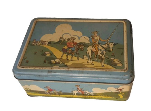 Boîte tôle lithographiée - en,