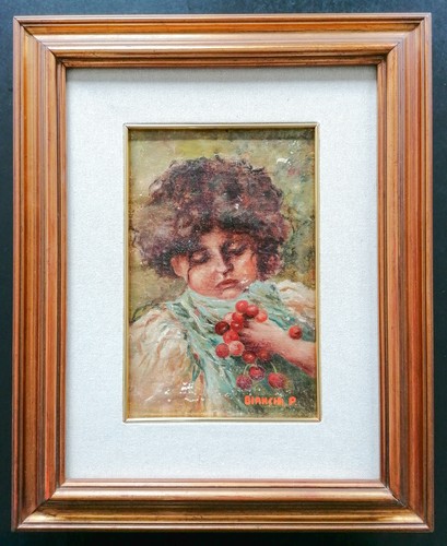 Tableau signé paolo - ⚜️,