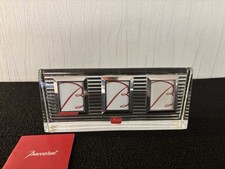 Cadre triptyque en cristal de Baccarat