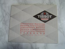 1971 TISSOT GUARANTEE WARRANTY