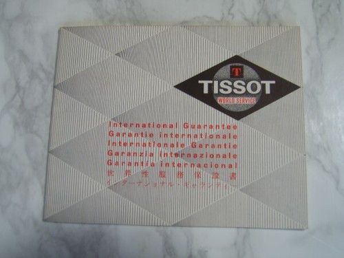 1971 tissot guarantee - 1971,